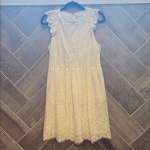 Altar'd State Lace Dress in Cream